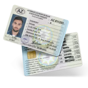 گواهینامه رانندگی آذربایجان